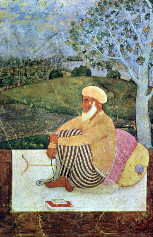 dervish seated under tree