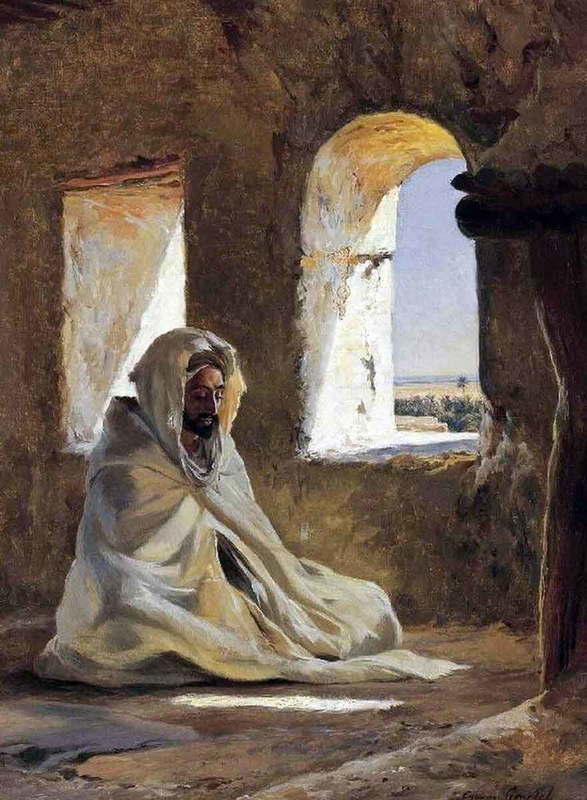 eugène girardet la prière