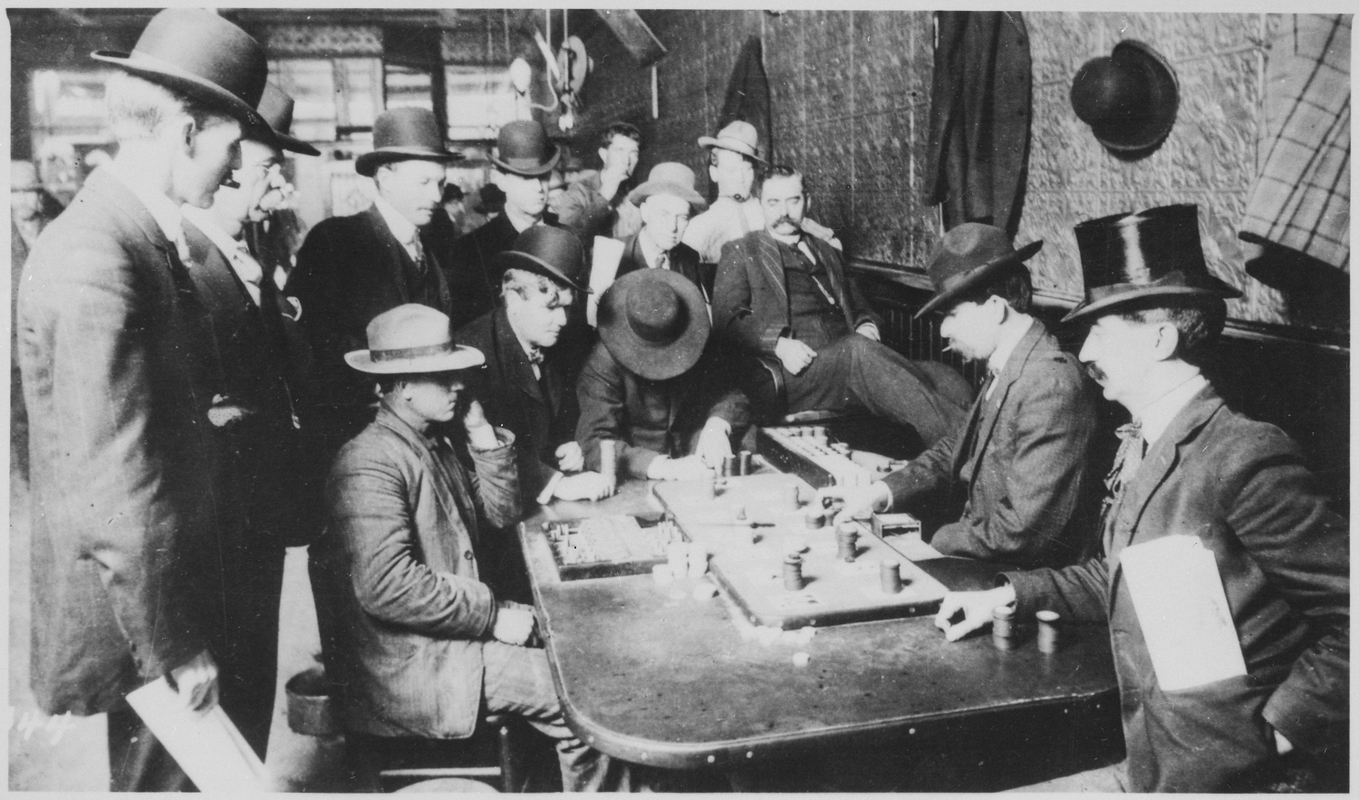 faro game saloon