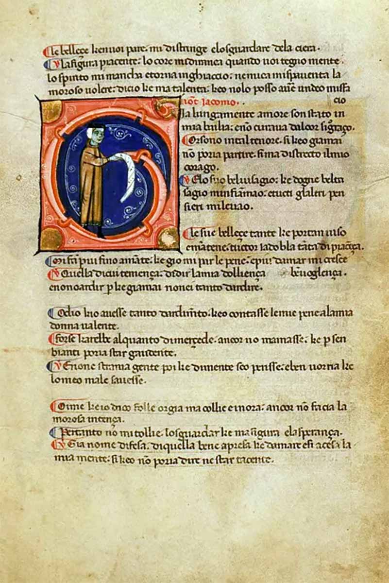 firenze biblioteca nazionale centrale jacopo lentini sicilian school