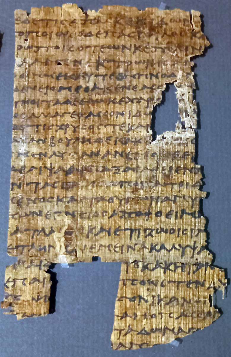 fragment odyssee papryus