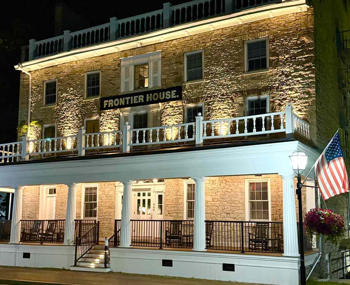 The Frontier House in Lewiston, New York. 