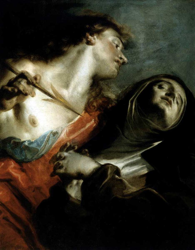 giuseppe bazzani the ecstasy of st therese