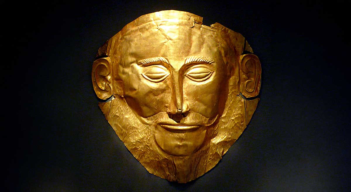 golden mask agamemnon
