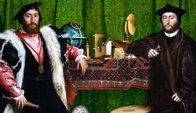 ambassadors-hans-holbein-painting-1533