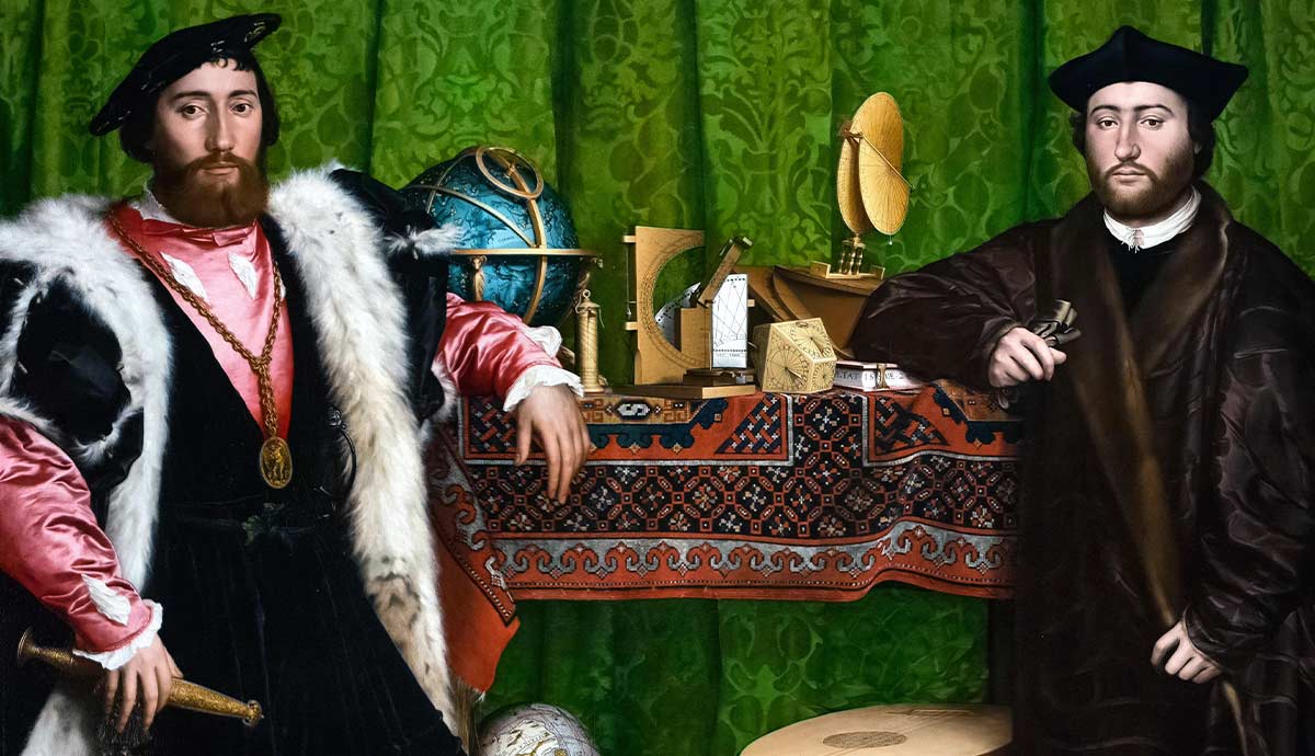 ambassadors hans holbein painting 1533