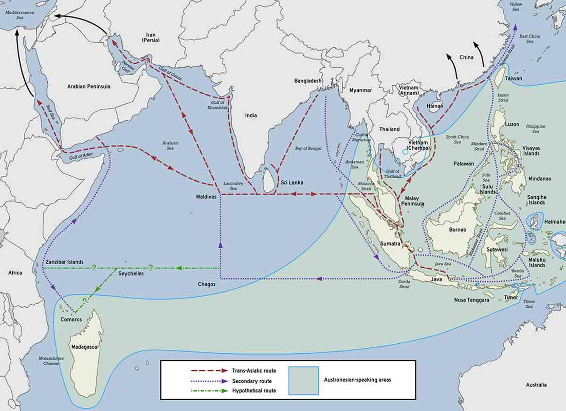 indian sea map