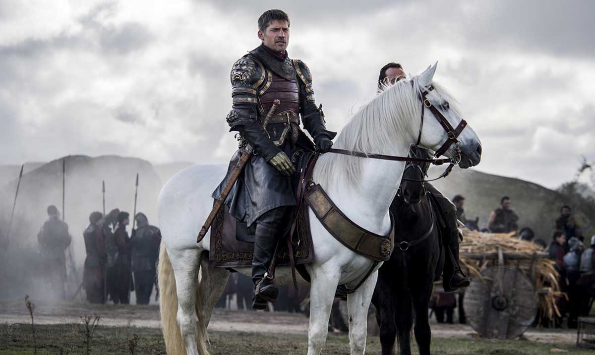 jaime lannister horseback