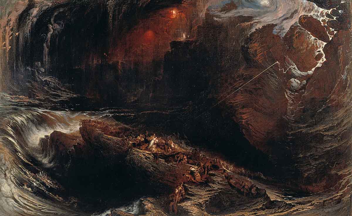 john martin deluge painting