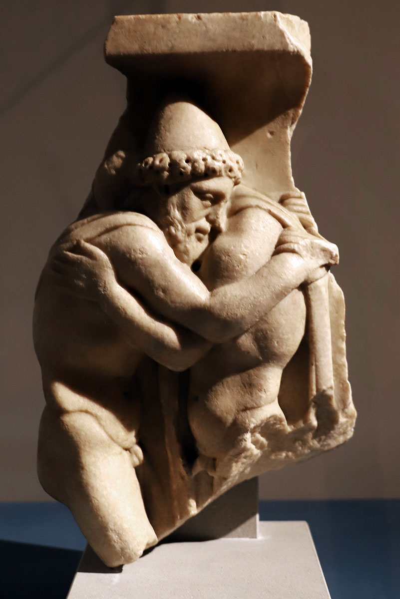 laertes and odysseus sarcophagus
