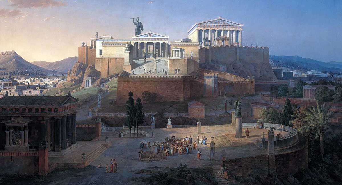 leo von klenze acropolis painting