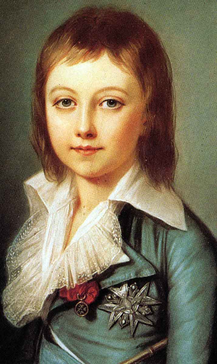 louis charles of france marie antoinette children