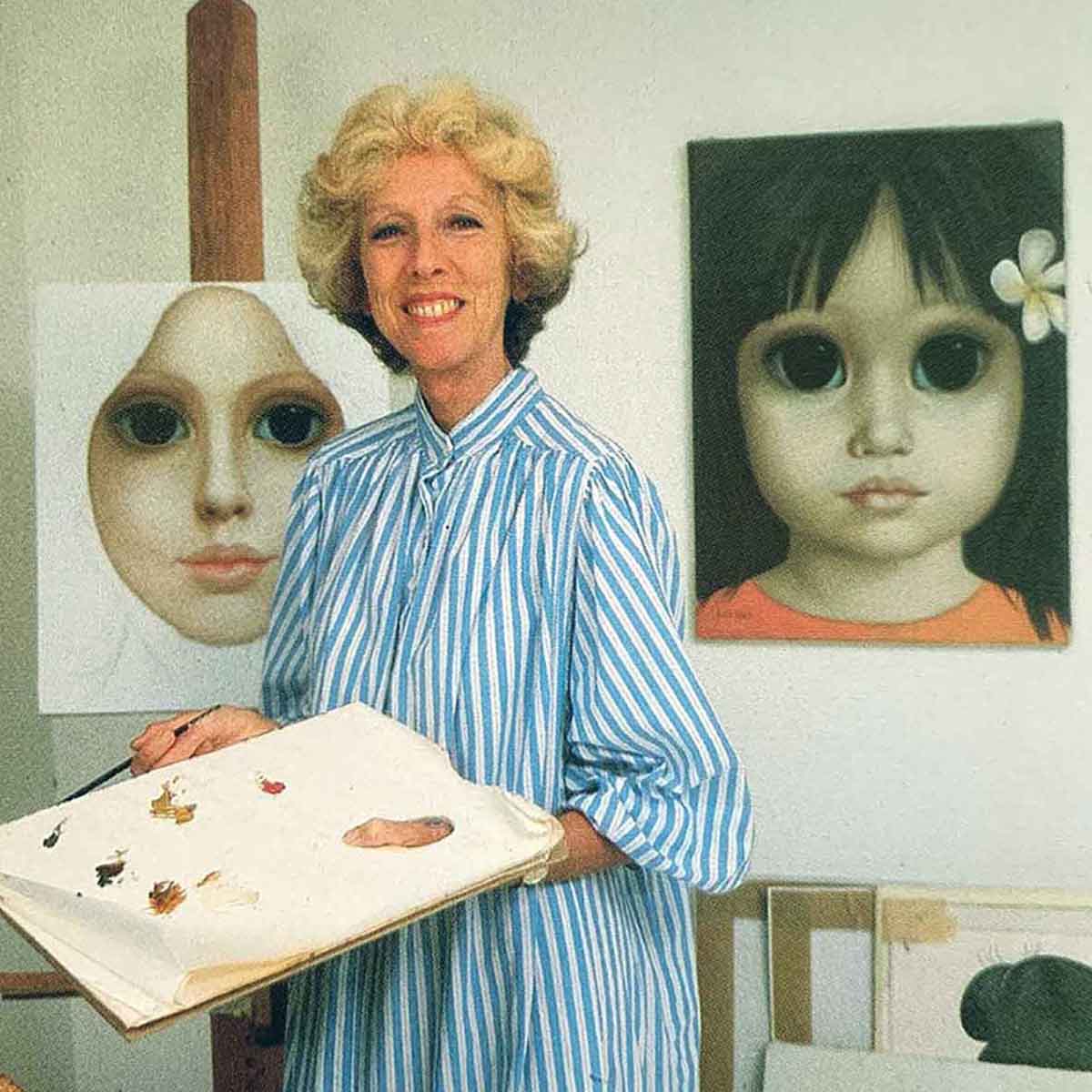 margaret keane studio photograph