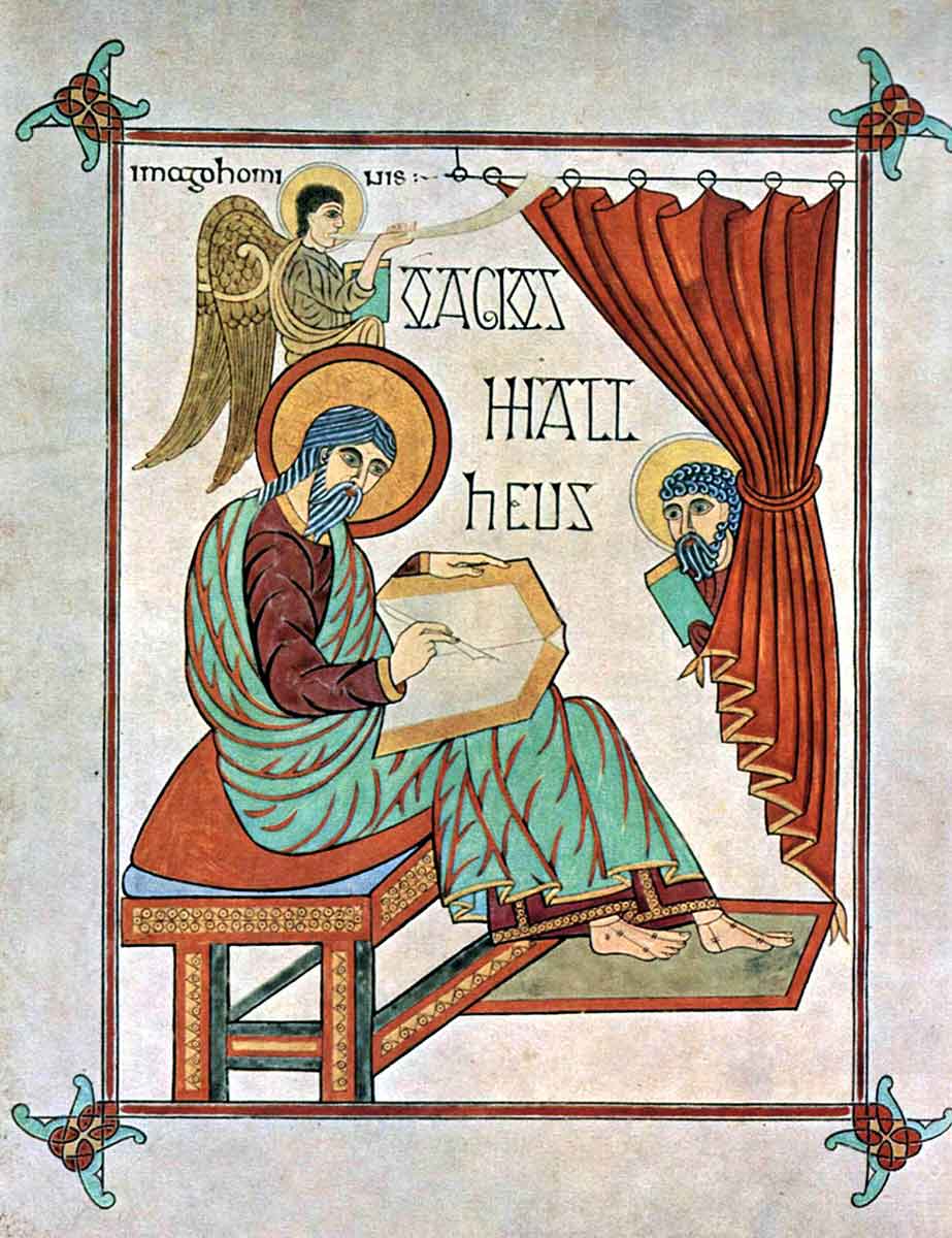 matthew lindisfarne gospel