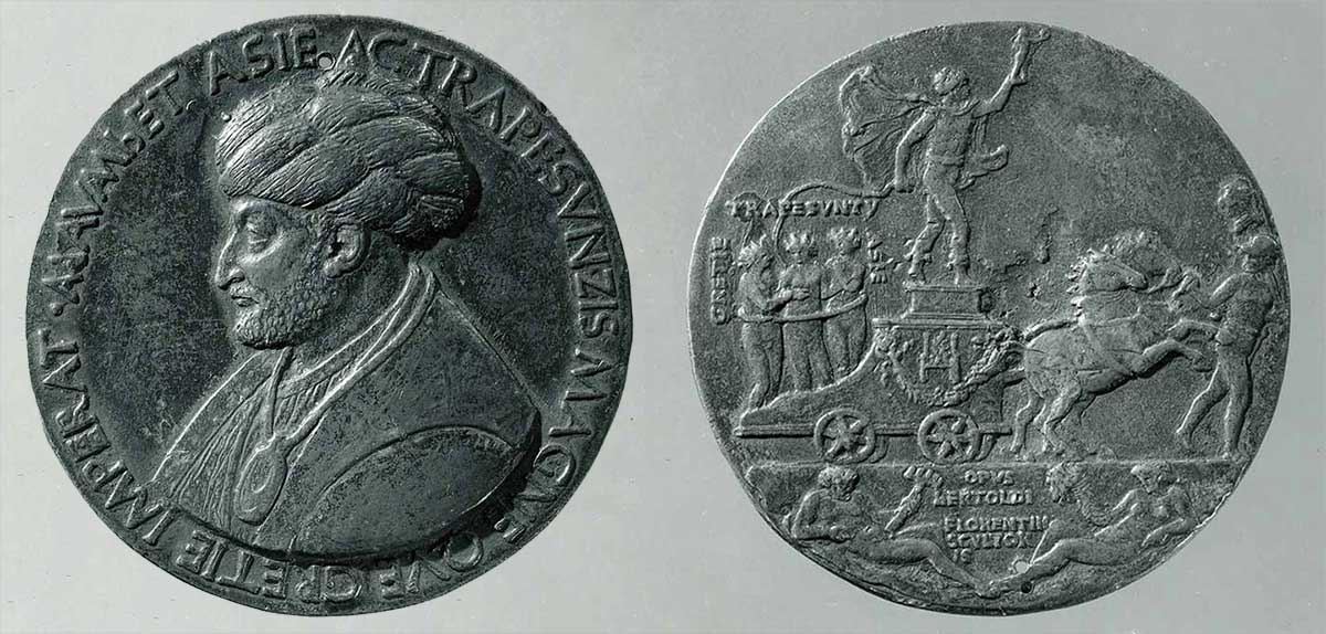 mehmed medal reverso