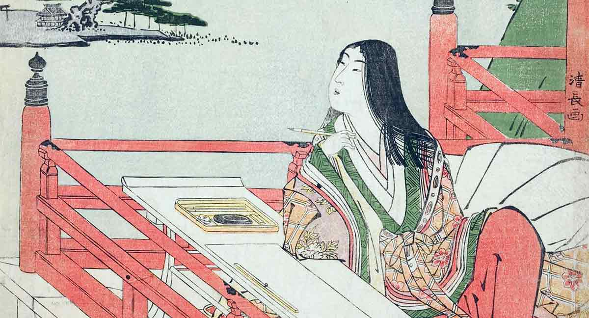 murasaki shikibu writing