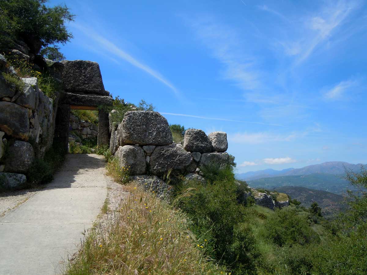 mycenae north gate