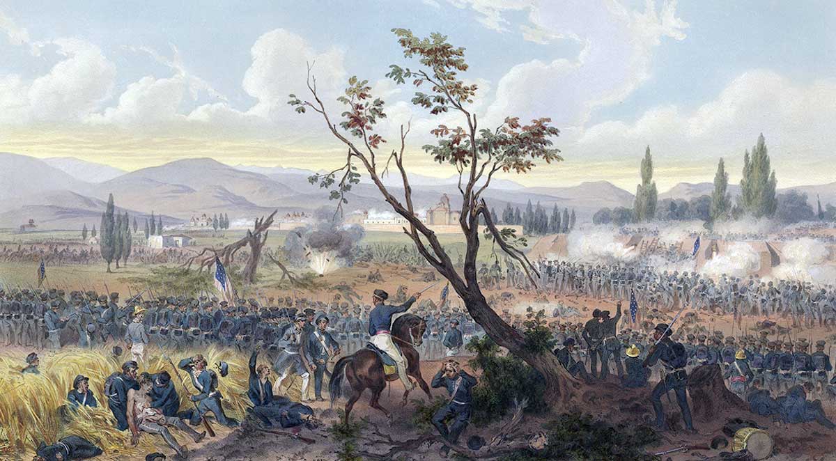 nebel battle of churubusco