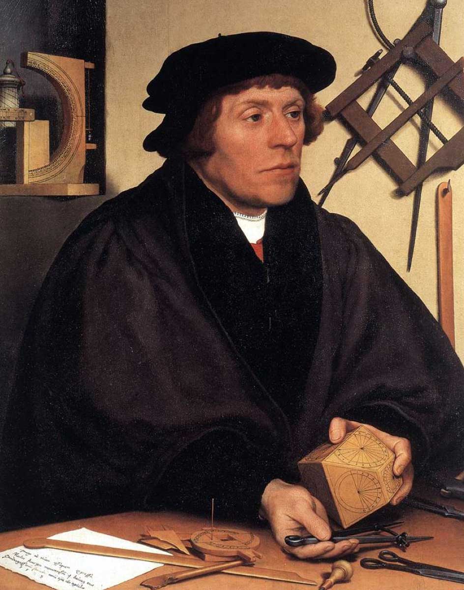 portrait nicholas kratzer hans holbein 1528 louvre