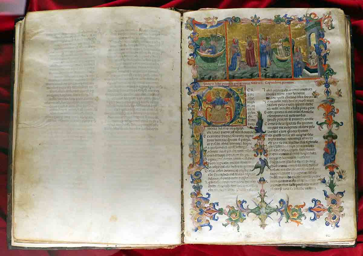 purgatorio dante manuscript