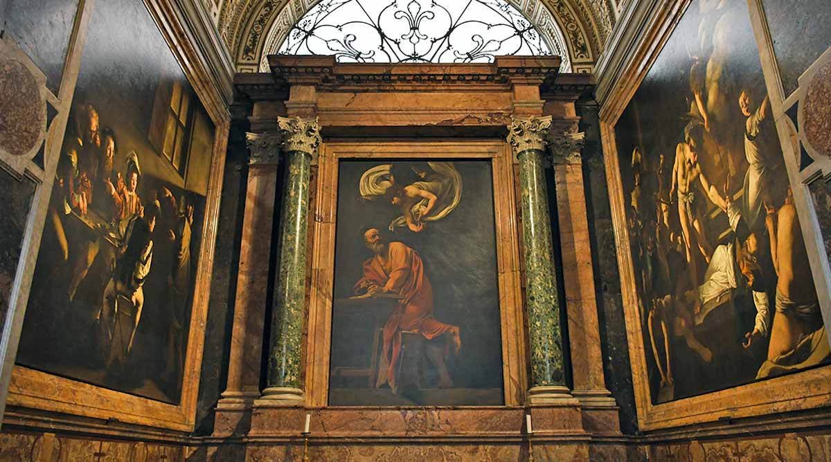roma san luigi contarelli chapel caravaggio