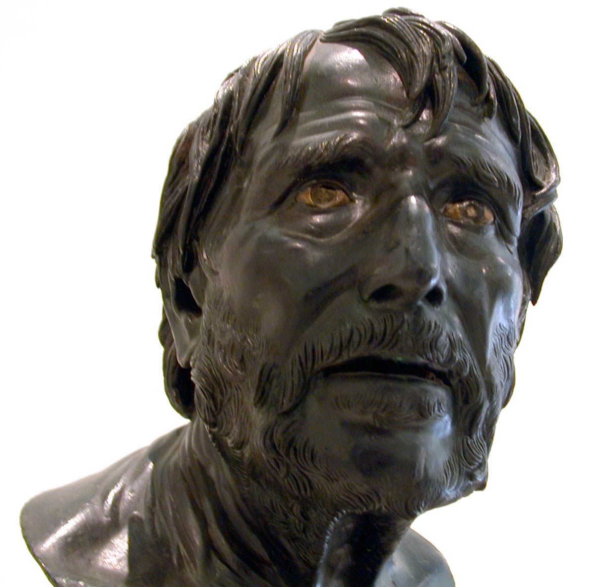 roman hesiod bust