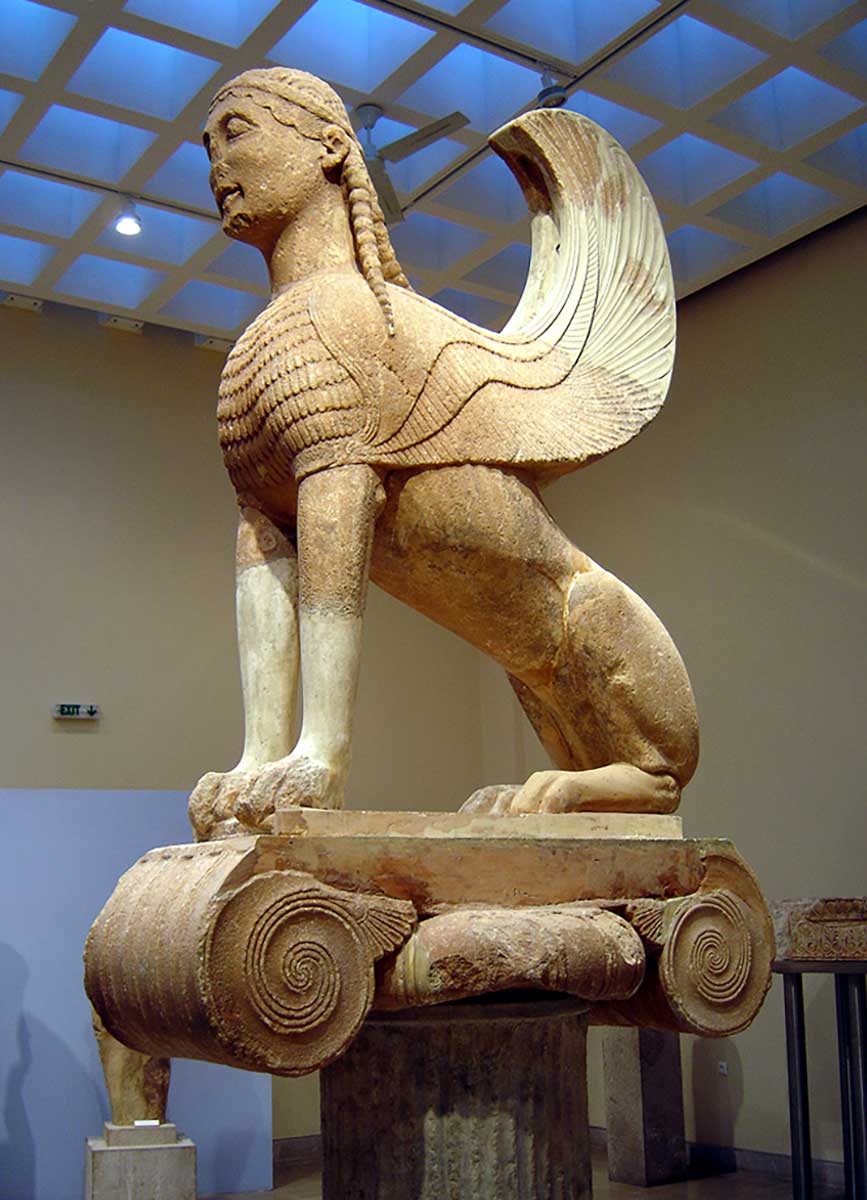 sphinx naxos ancient greek civilization