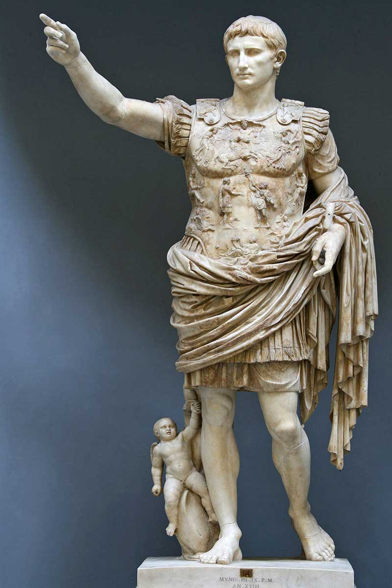 statue augustus roman