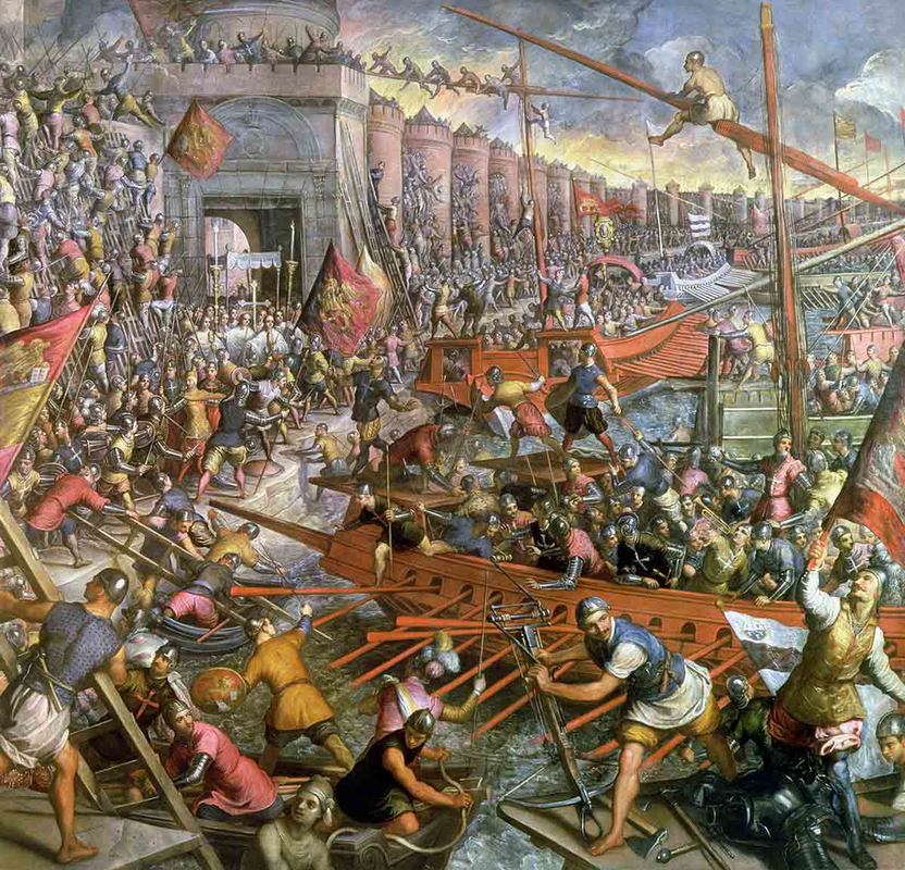 tintoretto capture of constantinople