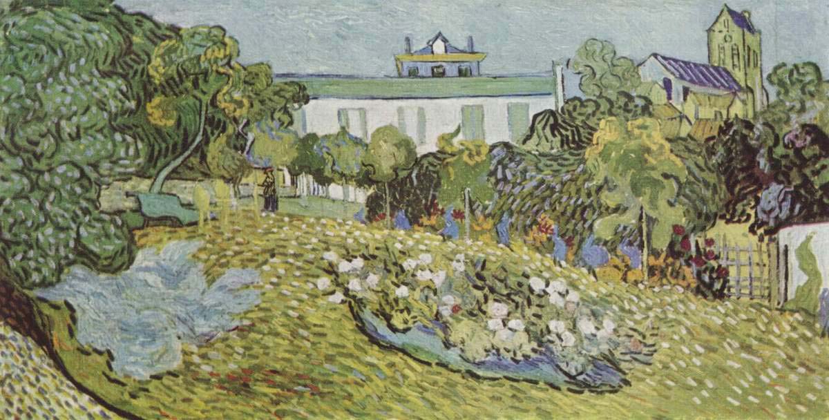 van gogh daubigny garden