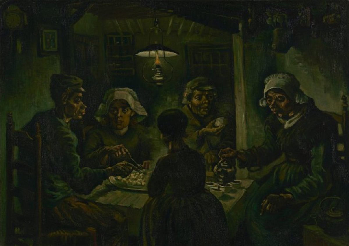 van gogh potato eaters