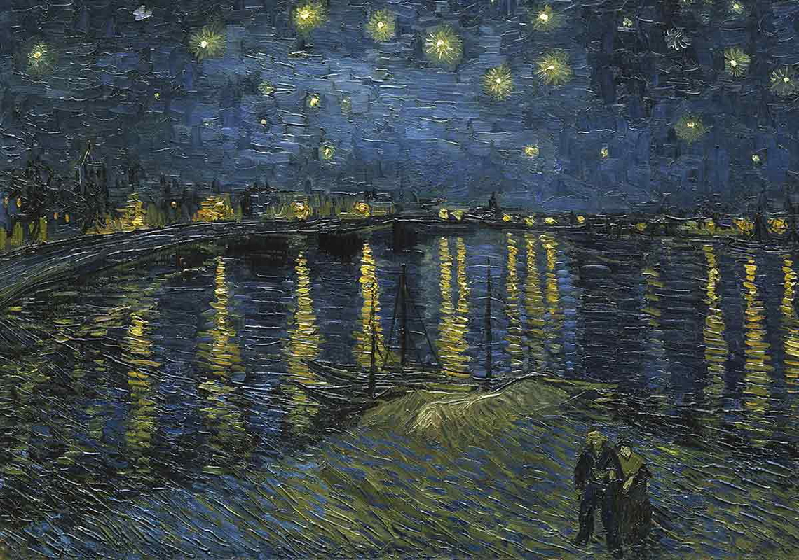 van gogh starry night over the rhone