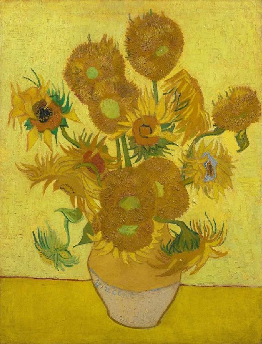 van gogh sunflowers