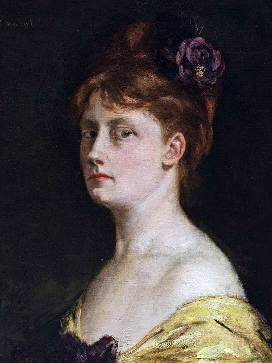 victorine meurent self portrait painting