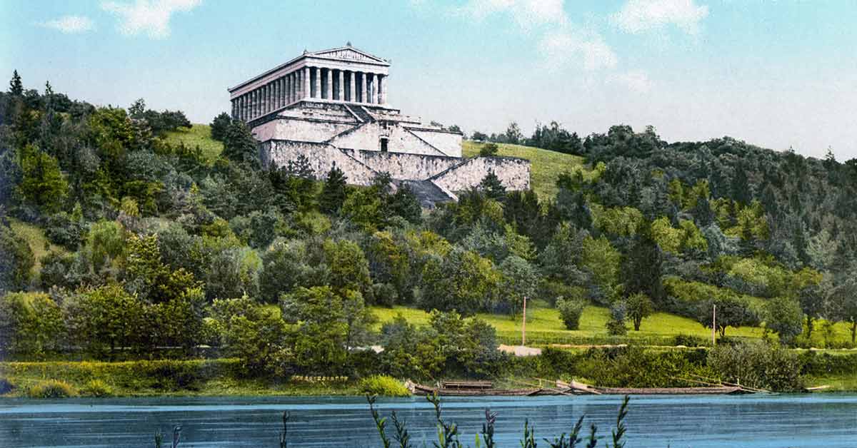 walhalla regensburg 1900 image