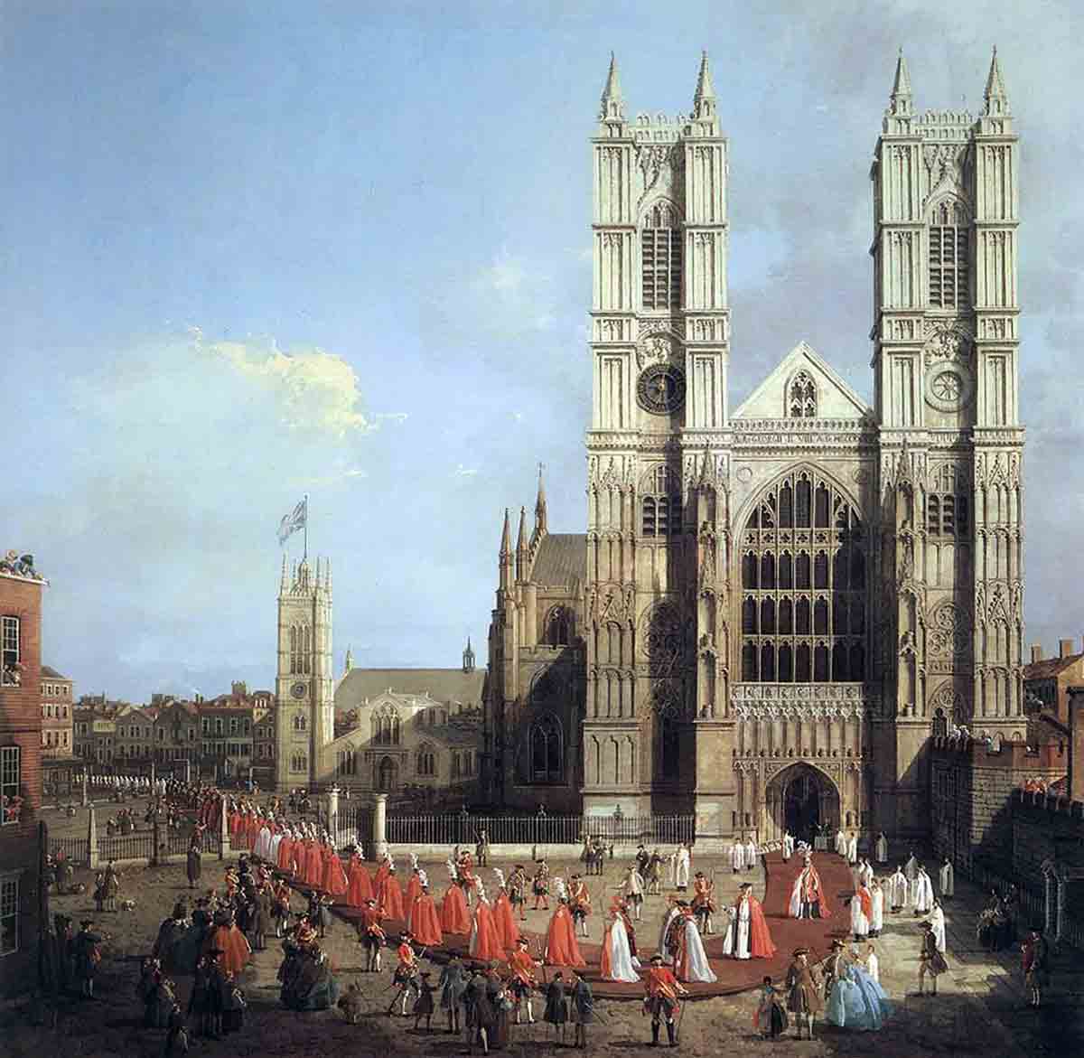 westminster abbey canaletto