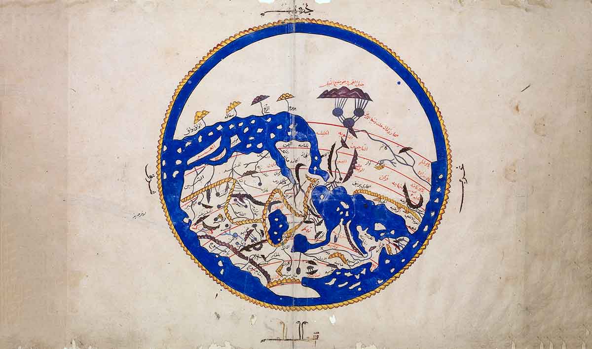 world map roger ii norman sicily