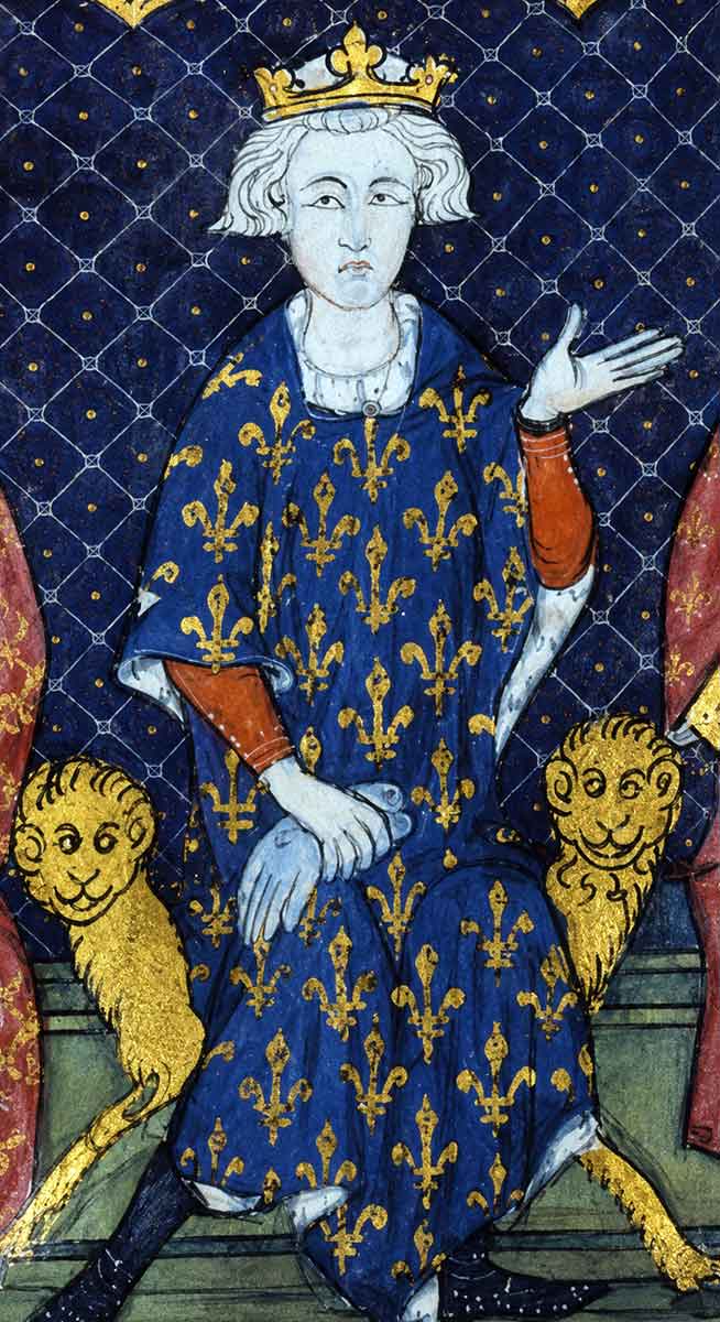 14th century portrait of Philip iv