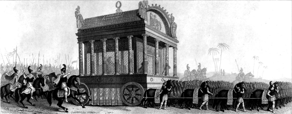Alexander mortuary bier