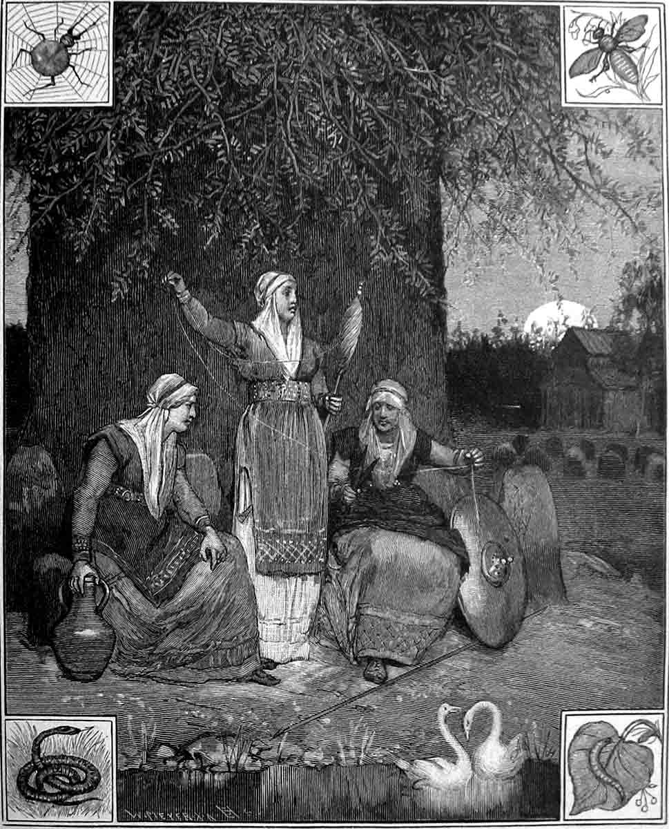 Norns Well Engraving