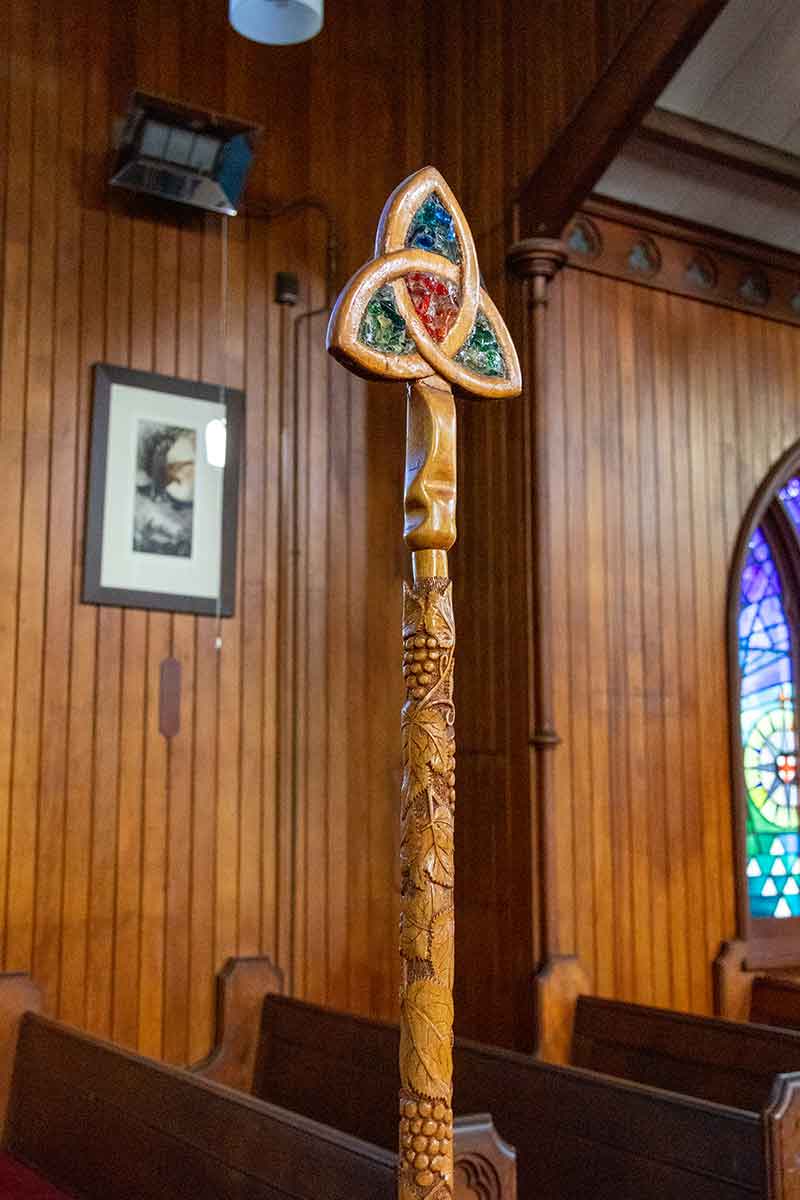 Triquetra staff Church NZ