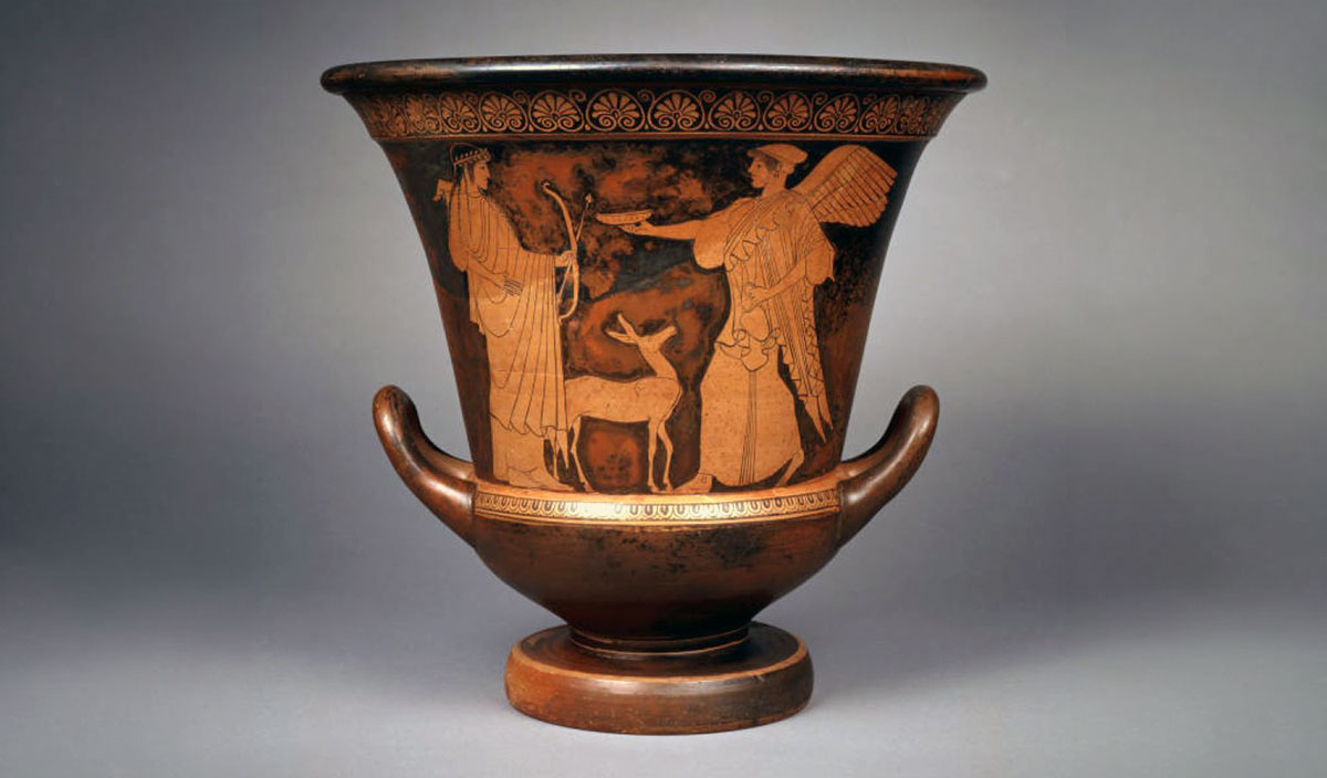apollo artemis krater