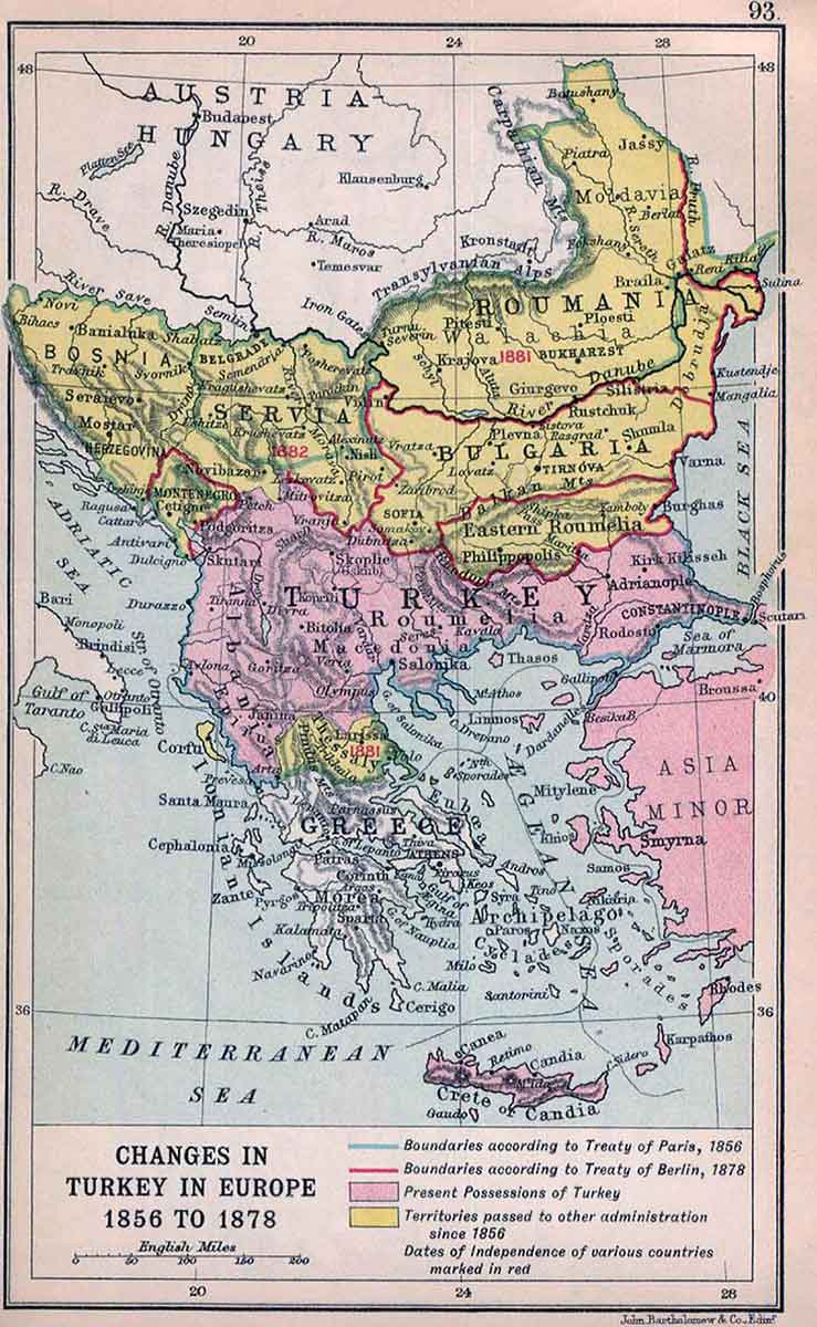 balkan map 1912