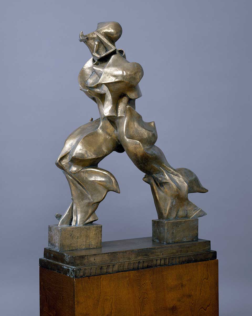 boccioni unique forms continuity