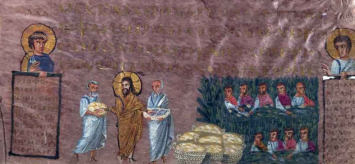 bread and fish