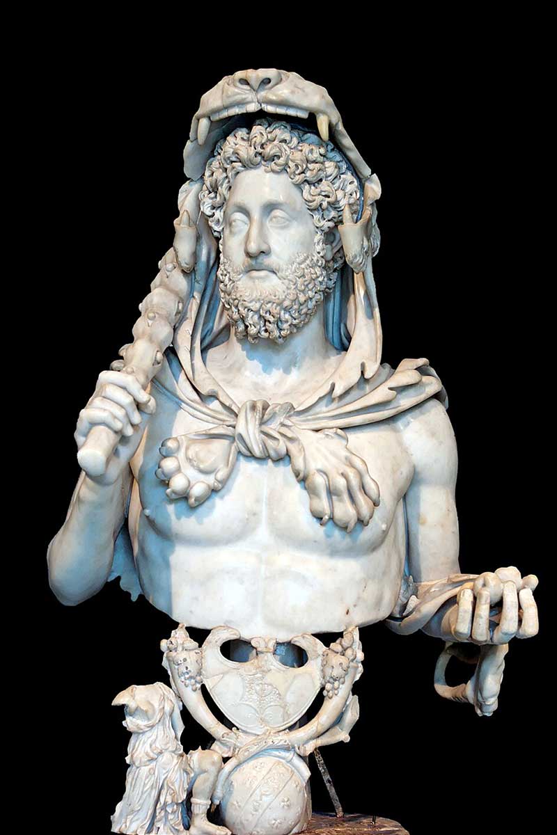 bust commodus