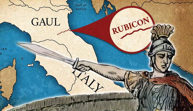 Caesar Crossing the Rubicon