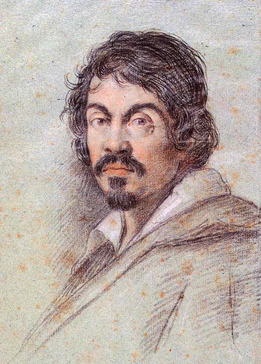 chalk painting caravaggio