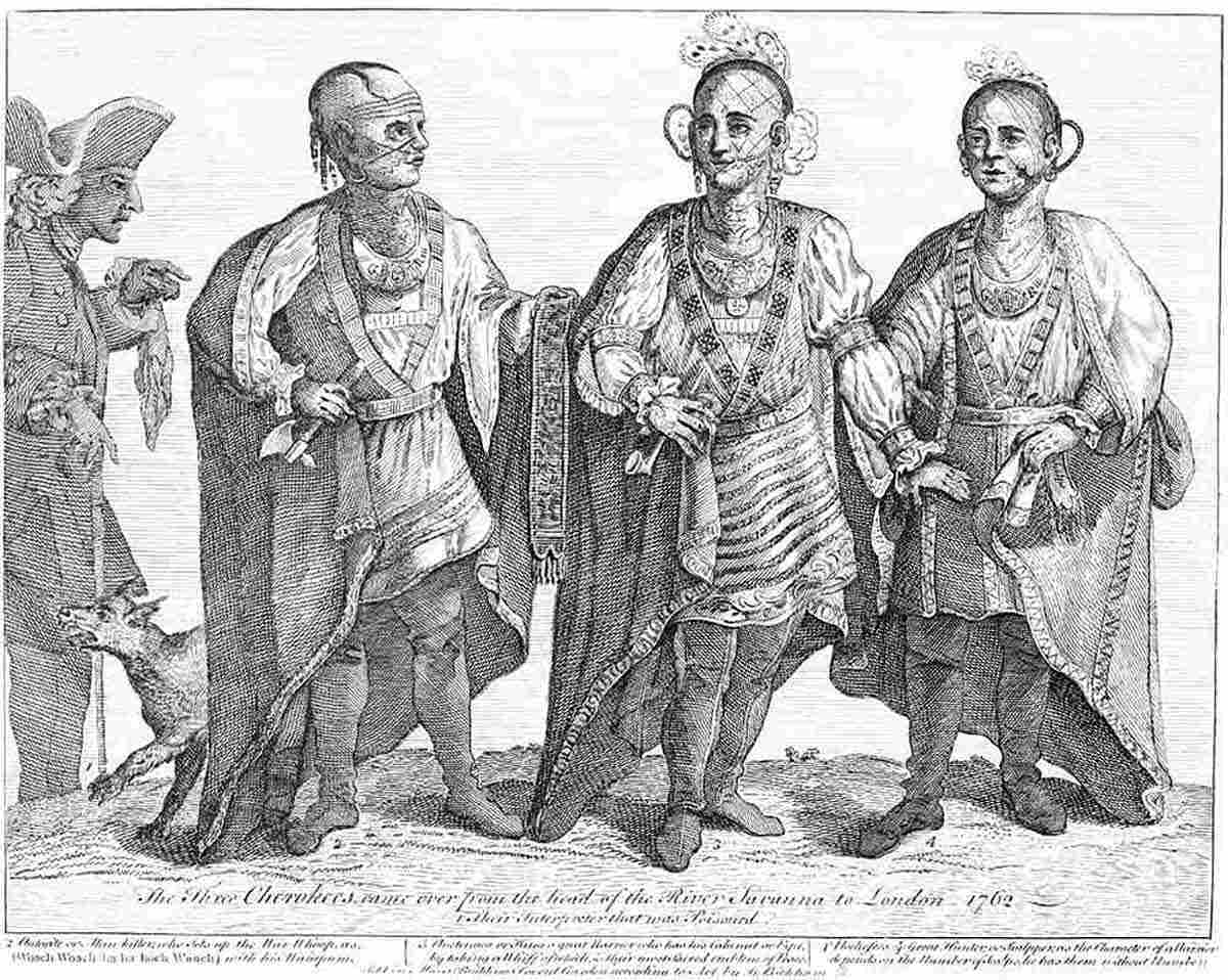 cherokee native americans 18th century