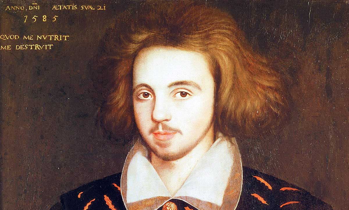 christopher marlowe portraite